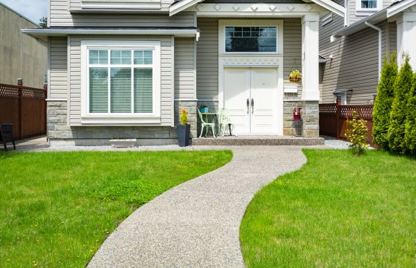 Concrete Path Construction in Auburn