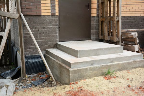 Cement Steps Construction in Auburn